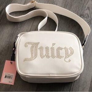 Juicy Couture Light Tan Bling Crossbody Bag - New With Tags